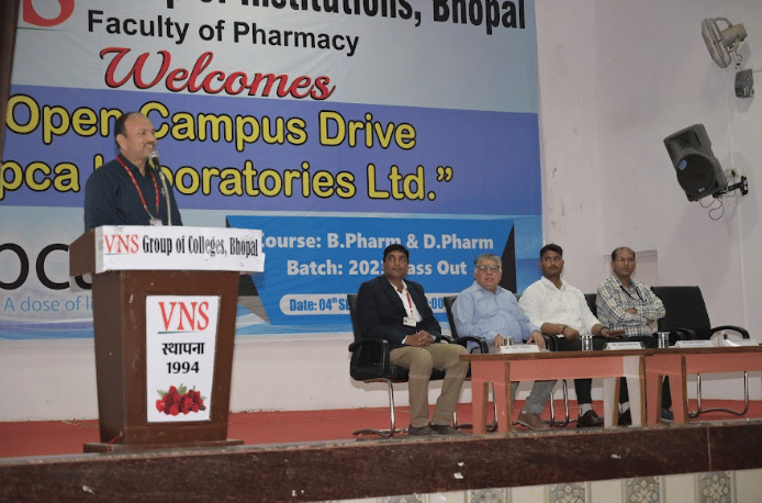 VNS Group of Institutions, Faculty of Pharmacy Bhopal Ipca Placements photo 2